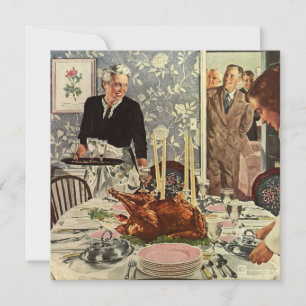Thanksgiving, gezinsplanning Kaart