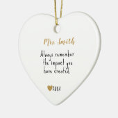 Thanksgiving Gift 2024 - Personalized Keepsake Keramisch Ornament (Links)