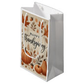 Thanksgiving Gift Bag - Small Klein Cadeauzakje (Voorkant Gekanteld)