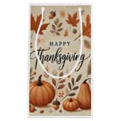 Thanksgiving Gift Bag - Small Klein Cadeauzakje (Voorkant)