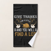 Thanksgiving - Give Thanks For A Little Handdoek (Handdoek)