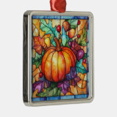 Thanksgiving Glas in lood Ornament (Rechts)