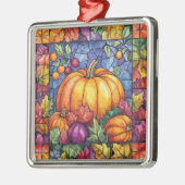 Thanksgiving Glas in lood Ornament (Links)