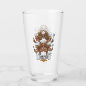 Thanksgiving Glass Cup Glas (Achterkant)