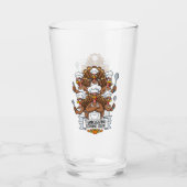 Thanksgiving Glass Cup Glas (Voorkant)