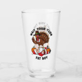 Thanksgiving Glazen Beker (Voorkant)