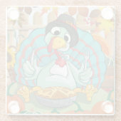 Thanksgiving Glazen Onderzetter (Achterkant)