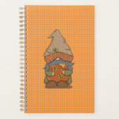 Thanksgiving Gnome Holding a Honey Planner (Voorkant)