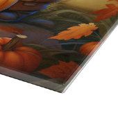 Thanksgiving Gnomen Gepersonaliseerd Snijplank (Hoek)