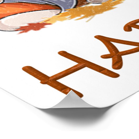 Thanksgiving Gnomen Poster (Hoek)