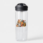Thanksgiving Gnomes Fall Leaves Gnomes Funny Herfs Waterfles (Voorkant)