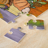 Thanksgiving Gnomes Trio Puzzle Legpuzzel (Zijkant)