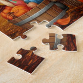 Thanksgiving Gnomes Trio Puzzle Legpuzzel (Zijkant)