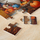 Thanksgiving Gnomes Trio Puzzle Legpuzzel (Zijkant)