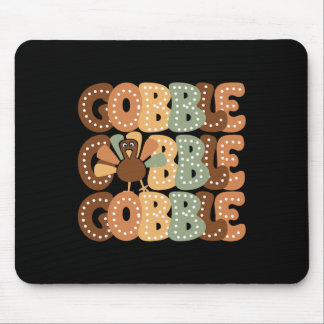 Thanksgiving Gobble Turkey Familie Matching Heren Muismat