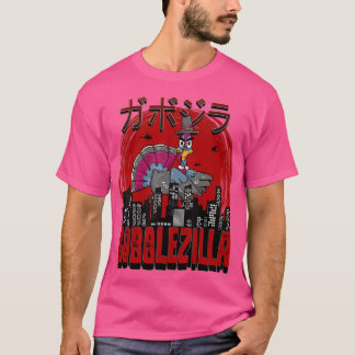 Thanksgiving Gobblezilla Turkije (6) T-shirt