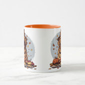 Thanksgiving Golden Retriever Mok (Midden)