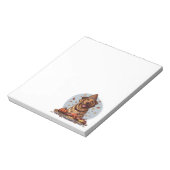 Thanksgiving Golden Retriever Notitieblok (Linkerzijde)