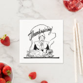  Thanksgiving Grace White Servetten (Insitu)