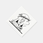  Thanksgiving Grace White Servetten (Hoek)