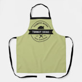 Thanksgiving Grappig Turkije Schort (Voorkant)