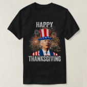 Thanksgiving grappige vierde juli anti - Joe Bide T-shirt (Design voorkant)