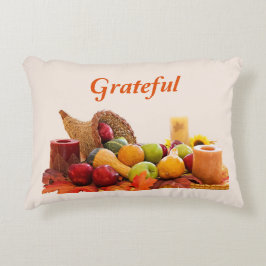 Thanksgiving Grateful Accent Kussen