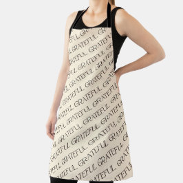thanksgiving grateful apron schort