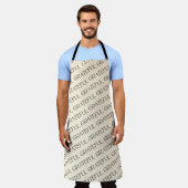 thanksgiving grateful apron  schort (Gedragen)