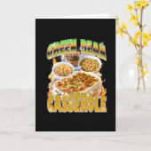Thanksgiving Groene Boon Casserole Bootleg 90's Ra Kaart (Gele Bloem)