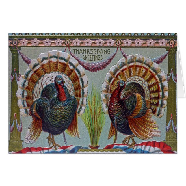 Thanksgiving groeten 1906 (Voorkant Horizontaal)
