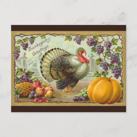  Thanksgiving Groeten Briefkaart (Voorkant)