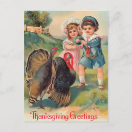 Thanksgiving Groeten Briefkaart