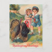 Thanksgiving Groeten Briefkaart (Voorkant)