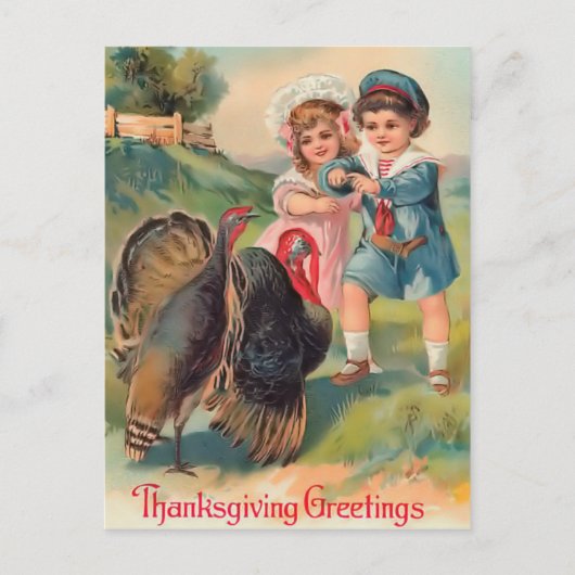  Thanksgiving Groeten Briefkaart (Voorkant)