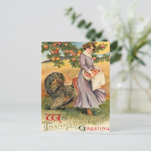  Thanksgiving Groeten Briefkaart (Staand voorkant)