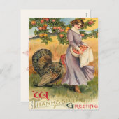  Thanksgiving Groeten Briefkaart (Voorkant / Achterkant)