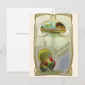  Thanksgiving Groeten Briefkaart (Voorkant / Achterkant)
