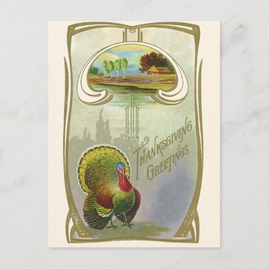  Thanksgiving Groeten Briefkaart (Voorkant)