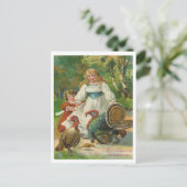 Thanksgiving groeten feestdagenkaart (Staand voorkant)