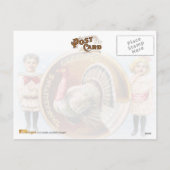 Thanksgiving groeten feestdagenkaart (Achterkant)