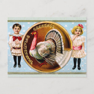 Thanksgiving groeten feestdagenkaart