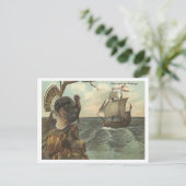 Thanksgiving groeten feestdagenkaart (Staand voorkant)