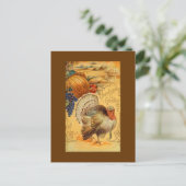 Thanksgiving groeten feestdagenkaart (Staand voorkant)