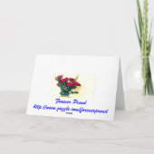 Thanksgiving Groeten - Kaart (Achterkant)