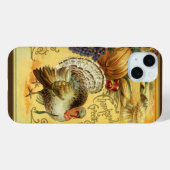 Thanksgiving Groeten met Turkije Case-Mate iPhone Case (Achterkant (horizontaal))
