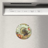  Thanksgiving Groeten Ronde Magneet (Insitu (Vaatwasser))