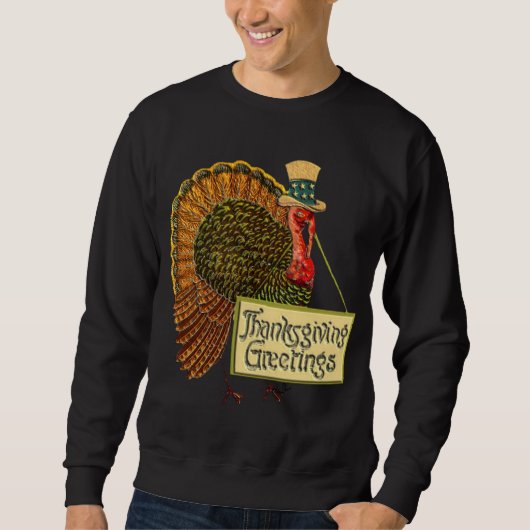 Thanksgiving groeten trui (Voorkant)