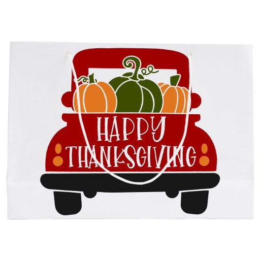 Thanksgiving Groot Cadeauzakje (Achterkant)
