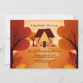 Thanksgiving grootmoeders huis kaart (Voorkant)